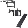 Tour de musculation murale multifonctions noire 