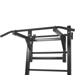 Tour de musculation murale multifonctions noire 