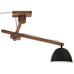 Plafonnier 25 W noir 105x30x65-108cm E27 
