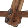 Plafonnier 25 W noir 105x30x65-108cm E27 