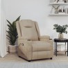 Fauteuil inclinable électrique Cappuccino Similicuir 