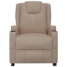 Fauteuil inclinable électrique Cappuccino Similicuir 