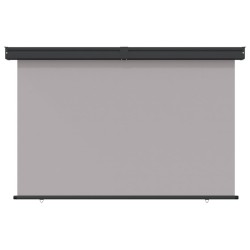 Auvent latéral de balcon gris foncé 165x250 cm 