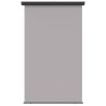 Auvent latéral de balcon gris foncé 165x250 cm 