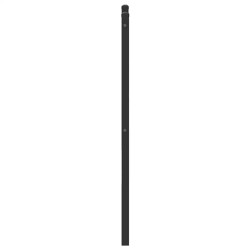 Tête de lit chêne fumé 100 cm bois d'ingénierie et acier 