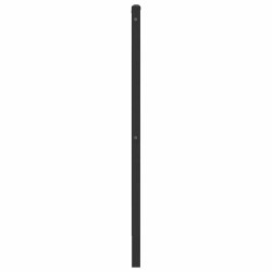 Tête de lit chêne sonoma 100 cm bois d'ingénierie et acier 