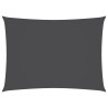 Voile de parasol tissu oxford rectangulaire 2,5x4 m anthracite 