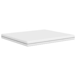 Matelas en mousse moyennement doux 200x200 cm 