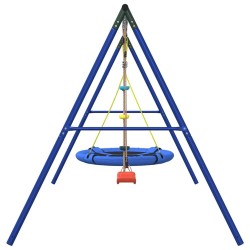 Jeu extérieur avec balançoire, balançoire à disque et soucoupe 