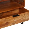 Meuble TV 118x35x45 cm Bois de récupération massif 