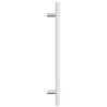 Poignées d'armoire 20 pcs argenté 192 mm acier inoxydable 