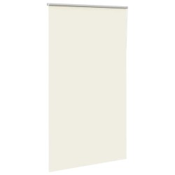Store enrouleur occultant blanc cassé 125x230 cm largeur tissu 