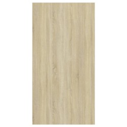 Meuble TV mural Chêne sonoma 37x37x72 cm Bois d’ingénierie 
