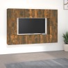 Ensemble de meubles TV 8 pcs Chêne fumé Bois d'ingénierie 