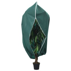 Housses de protection pour plantes avec fermeture éclair 2 pcs 