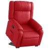 Fauteuil inclinable Rouge Similicuir 