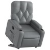 Fauteuil inclinable Gris Similicuir 