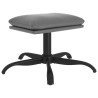 Repose-pied Gris anthracite 60x60x36 cm Similicuir 