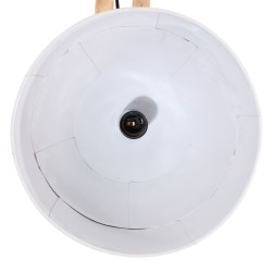 Plafonnier 25 W rouge délavé 105x30x65-108cm E27 