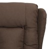 Fauteuil Taupe Tissu 