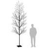 Sapin de Noël 1200 LED bleu Cerisier en fleurs 400 cm 