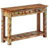 Table console 110x30x76 cm Bois massif de récupération 