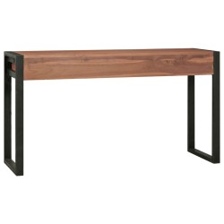 Bureau avec 2 tiroirs 140x40x75 cm Bois de teck 