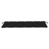 Banc de jardin empilable et coussin 159 cm Bois de teck massif 