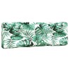 Coussins de palette lot de 7 motif de feuilles tissu 