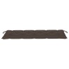 Banc de jardin empilable et coussin 159 cm Bois de teck massif 