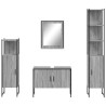 Ensemble d'armoires de salle de bain 4 pcs sonoma gris 