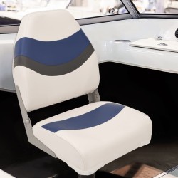 Sièges de bateau lot de 2 avec piédestal pivotant à 360° 