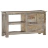 Meuble TV 100x30x55 cm Bois de manguier massif 