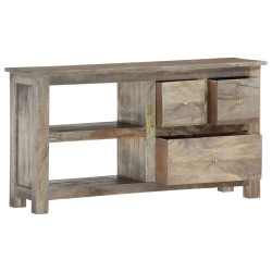 Meuble TV 100x30x55 cm Bois de manguier massif 