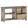 Meuble TV 100x30x55 cm Bois de manguier massif 