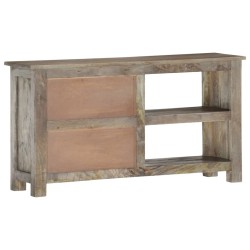 Meuble TV 100x30x55 cm Bois de manguier massif 