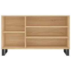 Armoire à chaussures Chêne sonoma 102x36x60cm Bois d'ingénierie 