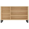 Armoire à chaussures Chêne sonoma 102x36x60cm Bois d'ingénierie 