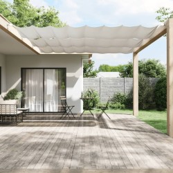 Auvent vertical Blanc 180x600 cm Tissu oxford 
