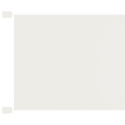 Auvent vertical Blanc 180x600 cm Tissu oxford 
