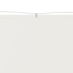 Auvent vertical Blanc 180x600 cm Tissu oxford 
