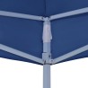 Toit de tente de réception 4,5x3 m Bleu 270 g/m² 