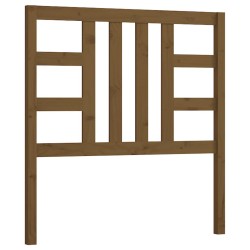 Tête de lit Marron miel 106x4x100 cm Bois massif de pin 
