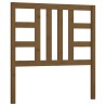 Tête de lit Marron miel 106x4x100 cm Bois massif de pin 