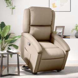 Fauteuil inclinable Cappuccino Similicuir 