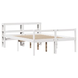 Lit pour personne âgée avec tête de lit sans matelas 150x200 cm 