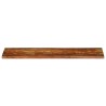 Dessus de table 110x20x3,8cm rectangulaire bois massif récupéré 