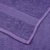 Serviettes de douche 10 pcs violet 70x140cm 360 g/m² 100% coton 