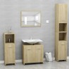 Meubles de salle de bain Chêne sonoma Bois d'ingénierie 