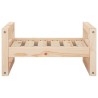 Lit pour chien 55,5x45,5x28 cm Bois de pin solide 